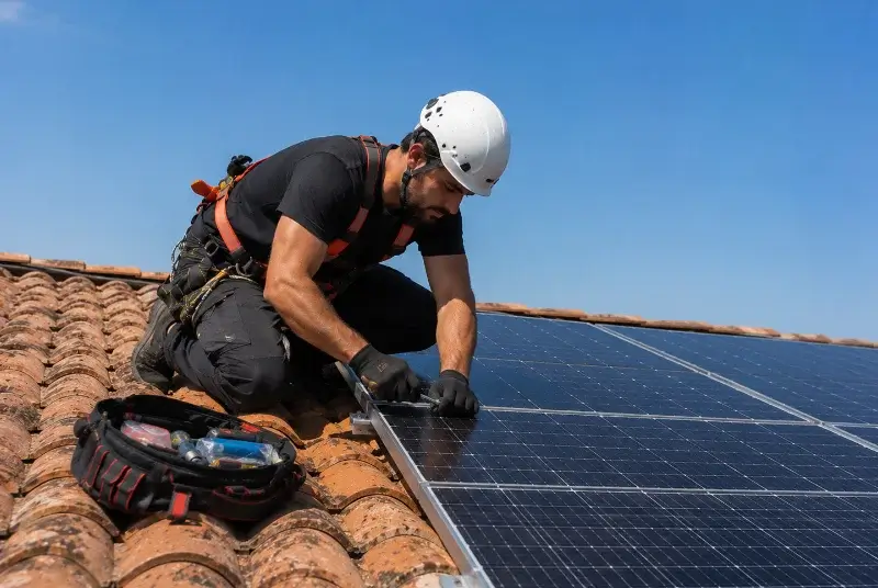 Maintenance et monitoring de panneaux solaires à Aigrefeuille-sur-Maine